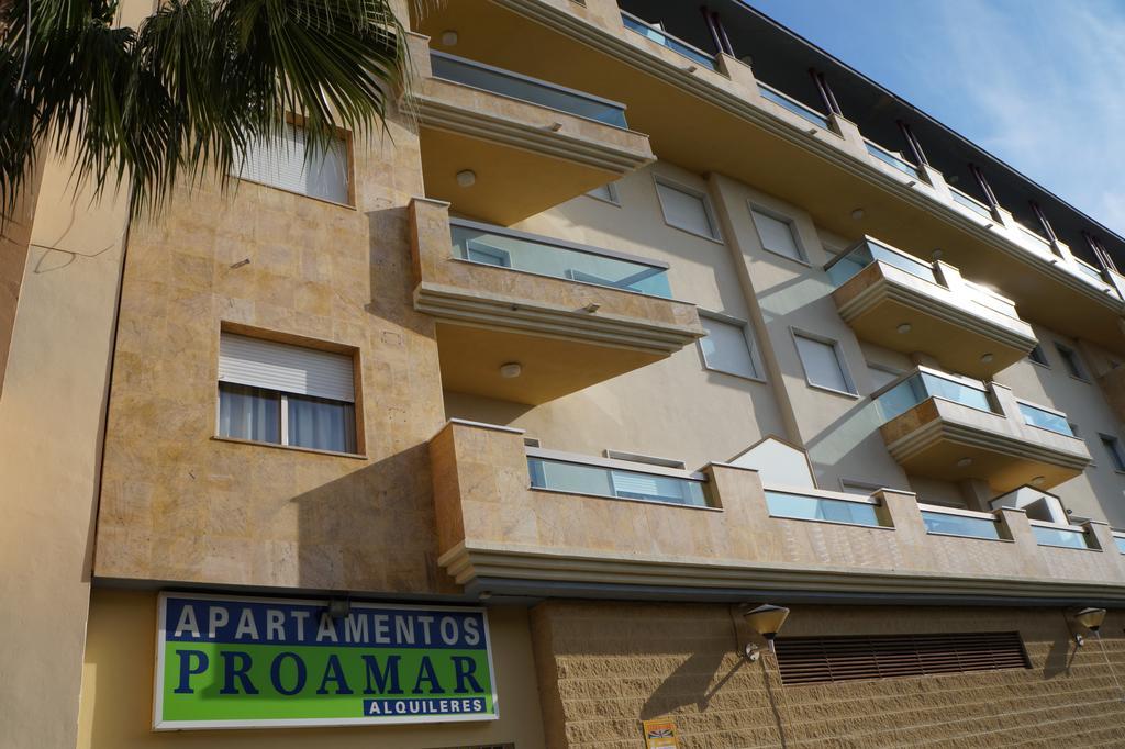 Apartamentos Proamar Torre Del Mar Buitenkant foto